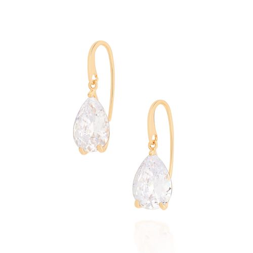 BRINCO BANHADO A OURO 18K COM ZIRCÔNIAS