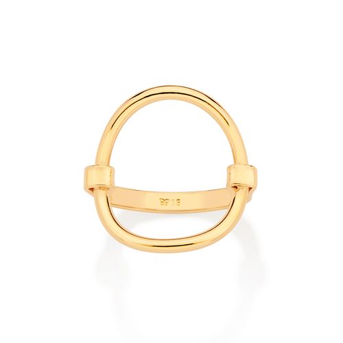 MAXI ANEL BANHADO A OURO 18K