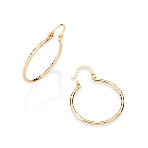 BRINCO BANHADO A OURO 18K ARGOLA