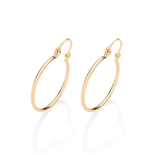 BRINCO BANHADO A OURO 18K ARGOLA