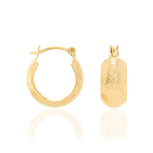 BRINCO BANHADO A OURO 18K ARGOLA