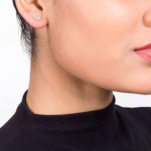 BRINCO INFANTIL COROA BANHADO A OURO 18K