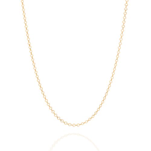 GARGANTILHA CORAÇÕES BANHADA A OURO 18K