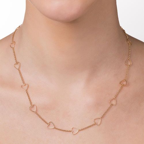 GARGANTILHA BANHADA A OURO 18K