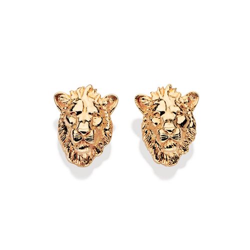 BRINCO MUFASA 3D BANHADO A OURO 18K