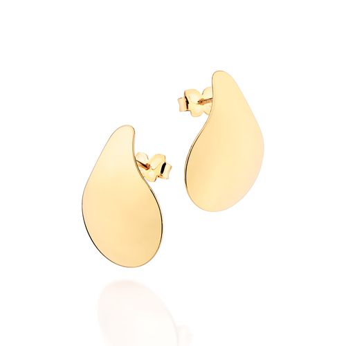 BRINCO GOTA BANHADO A OURO 18K