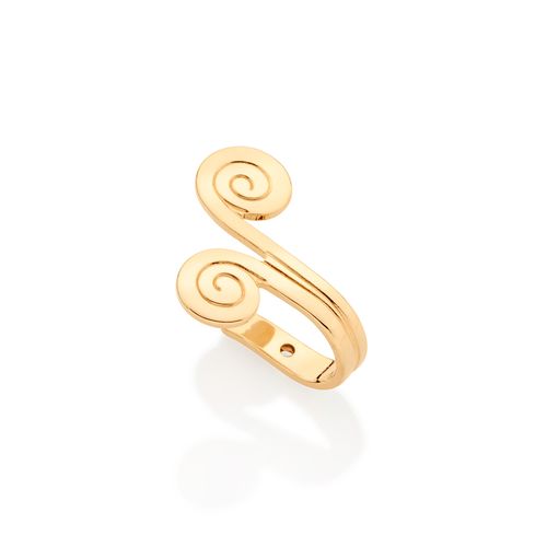 BRINCO PIERCING DE PRESSÃO BANHADO A OURO 18K