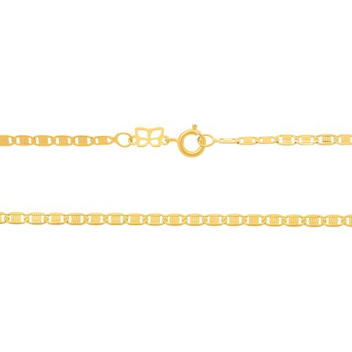 CORDÃO BANHADO A OURO 18K
