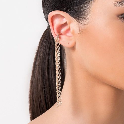 BRINCO PIERCING DE PRESSÃO BANHADO A OURO 18K