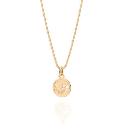 PINGENTE VOO DA BORBOLETA COM LETRA BANHADO A OURO 18K -LETRA I