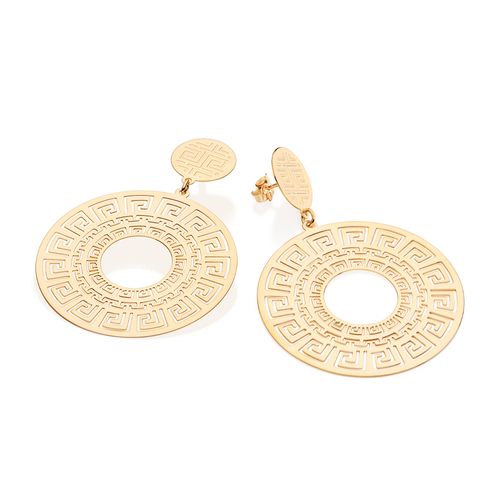 MAXI BRINCO ESTILIZADO BANHADO A OURO 18K