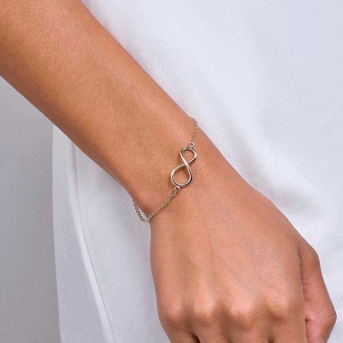PULSEIRA INFINITO BANHADA A OURO 18K