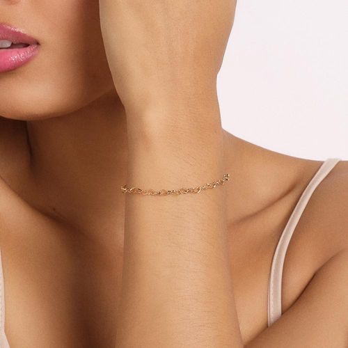 PULSEIRA CORAÇÕES BANHADA A OURO 18K