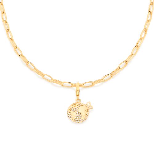 BERLOQUE EVOLUÇÃO E CRESCIMENTO BANHADO A OURO 18K