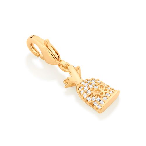 BERLOQUE PROSPERIDADE BANHADO A OURO 18K