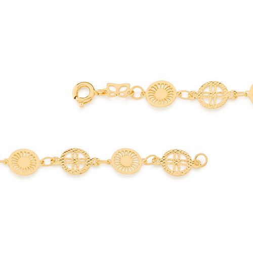 PULSEIRA BANHADA A OURO 18K