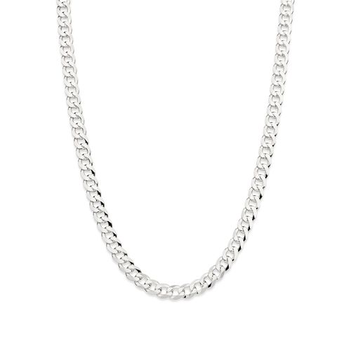 CORDÃO ELO GROUMET DE PRATA 925