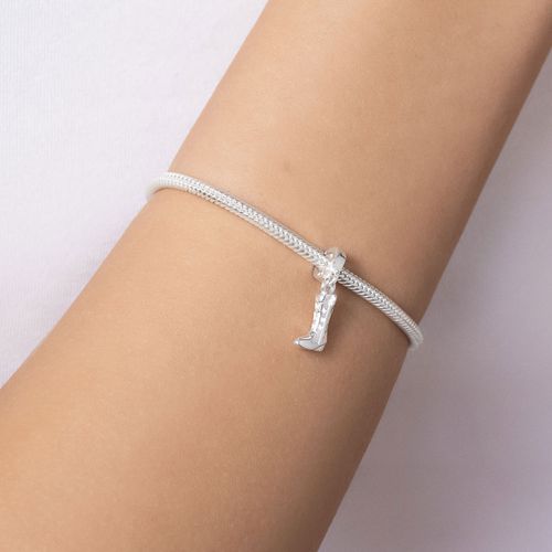 BERLOQUE BOTA DE PRATA MACIÇA 925