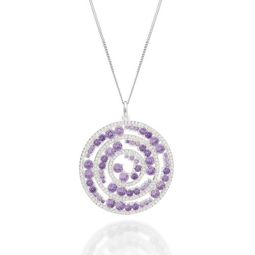 MANDALA DE PRATA 925 COM ZIRCÔNIAS