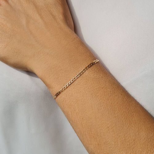 PULSEIRA INFANTIL BANHADA A OURO 18K