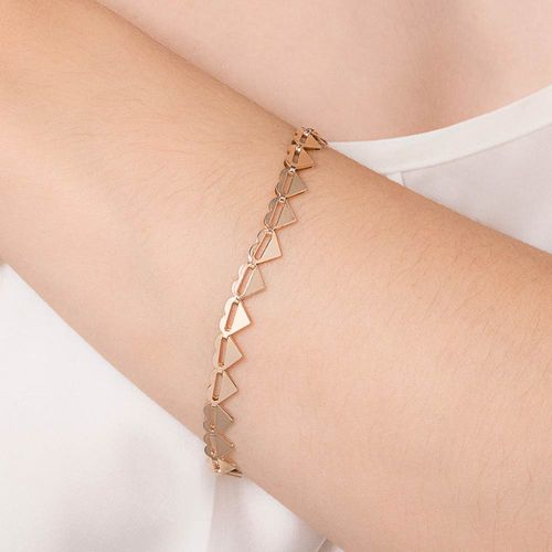 PULSEIRA CORAÇÃO BANHADA A OURO 18K