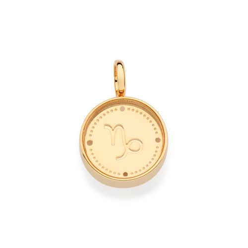 PINGENTE SIGNO CAPRICÓRNIO BANHADO A OURO 18K