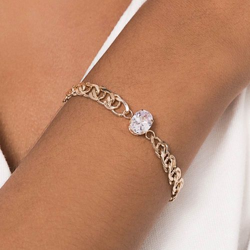 PULSEIRA BANHADA A OURO 18K COM ZIRCÔNIA