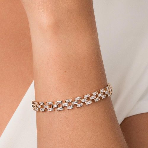 PULSEIRA BANHADA A OURO 18K COM ZIRCÔNIAS