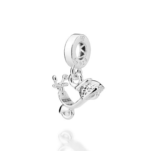 BERLOQUE MOTO DE PRATA 925