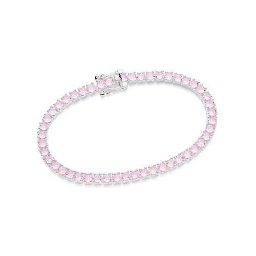 PULSEIRA RIVIERA DE PRATA MACIÇA 925 COM ZIRCÔNIAS