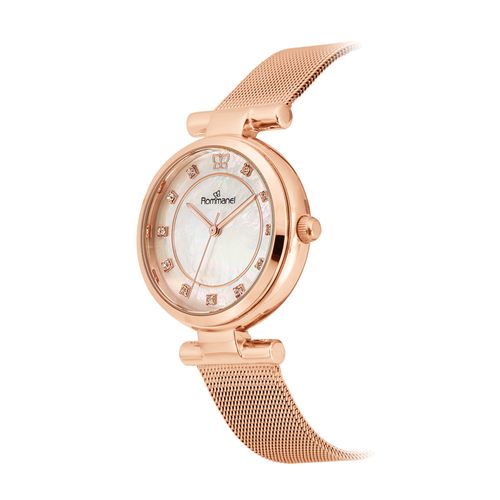 RELÓGIO ANALÓGICO SOCIAL ROSE