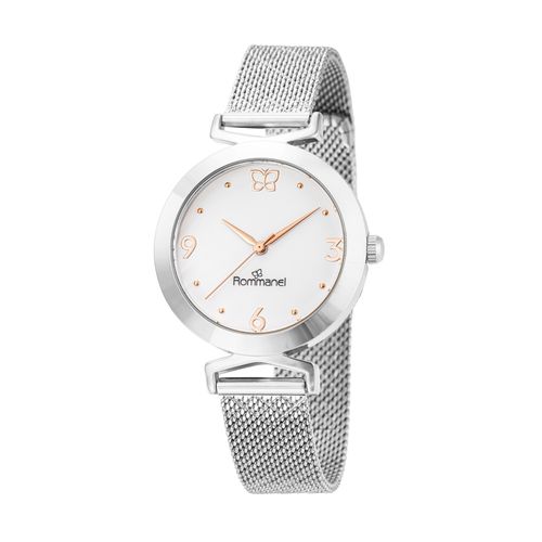 RELÓGIO ANALÓGICO SOCIAL PRATA