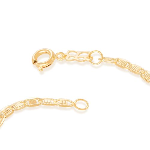PULSEIRA BANHADA A OURO 18K INFANTIL