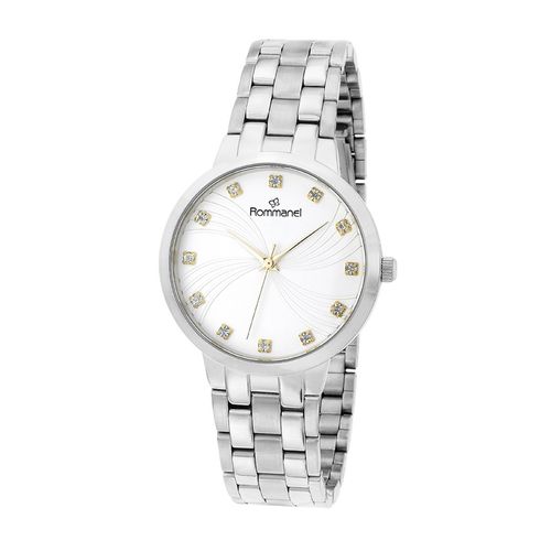 RELÓGIO ANALÓGICO SOCIAL PRATA