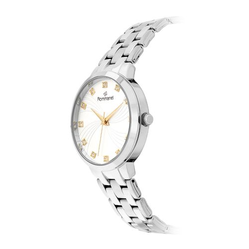 RELÓGIO ANALÓGICO SOCIAL PRATA