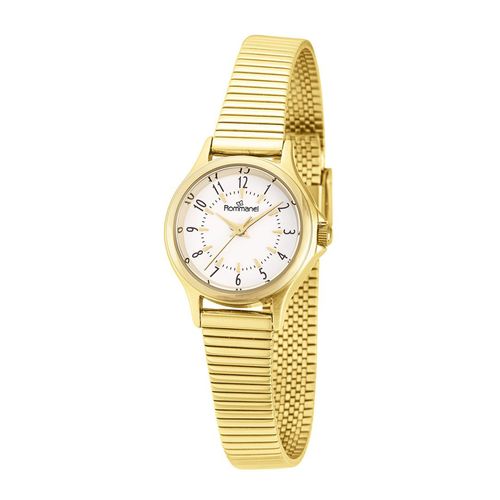 RELÓGIO ANALÓGICO SOCIAL DOURADO