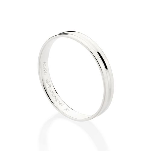 ALIANÇA DE PRATA 925