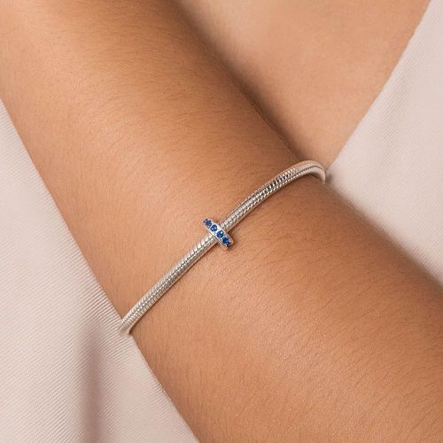 BERLOQUE STOPPER SEPARADOR DE PRATA COM ZIRCÔNIAS