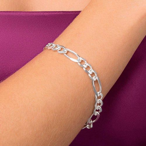 PULSEIRA GROUMET 3X1 DE PRATA 925