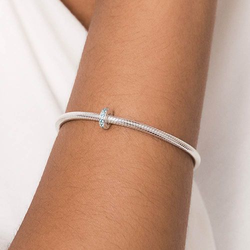 BERLOQUE STOPPER SEPARADOR DE PRATA COM ZIRCÔNIAS