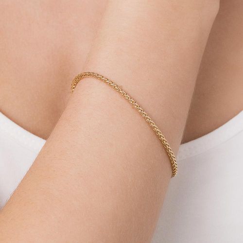 PULSEIRA PALMEIRA BANHADA A OURO 18K