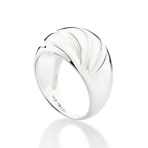 MAXI ANEL DE PRATA 925 COM ONDAS