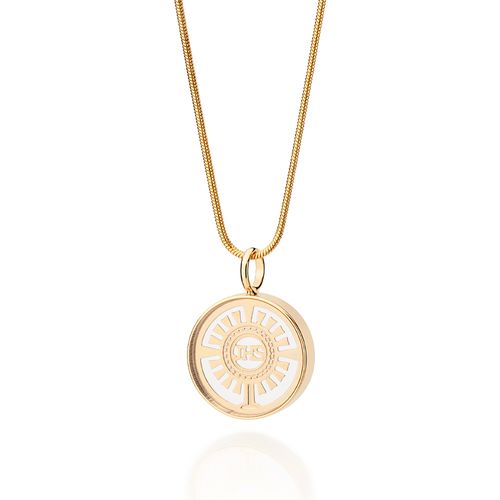 PINGENTE SANTÍSSIMO SACRAMENTO BANHADO A OURO 18K