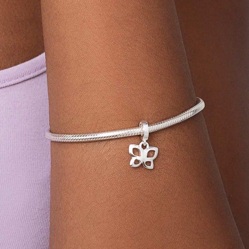 BERLOQUE BORBOLETA DE PRATA 925