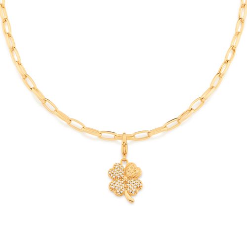 BERLOQUE SORTE BANHADO A OURO 18K