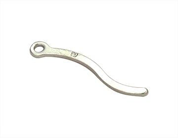 FECHO ITALIANO / TRAVA PARA BRINCO BANHADO A OURO 18K