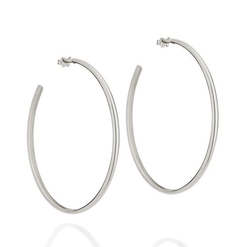 MAXI ARGOLA BANHADO A RHODIUM