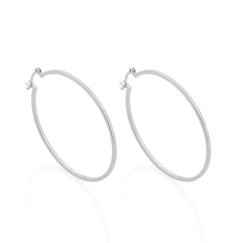 BRINCO BANHADO A RHODIUM ARGOLA