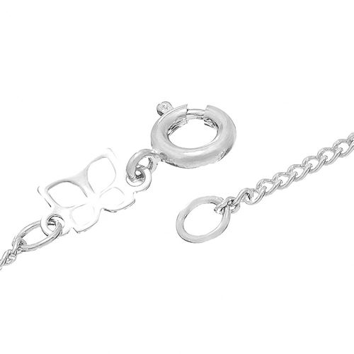 PULSEIRA BANHADA A RHODIUM COM SPIKES