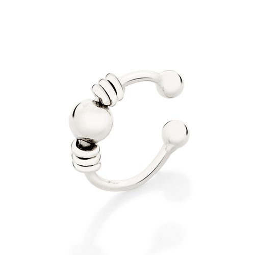 PIERCING DE PRESSÃO BANHADO A PLATINA